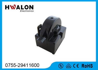 110V - 240V รูปทรงของถัง PTC Starter รีเลย์สำหรับคอมเพรสเซอร์ตู้เย็น