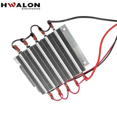 อุปกรณ์ทําความร้อนเซรามิก PTC 345v 1500w ที่กันหนาวสําหรับเครื่องเป่าอากาศร้อนในช่วงอุณหภูมิการทํางาน