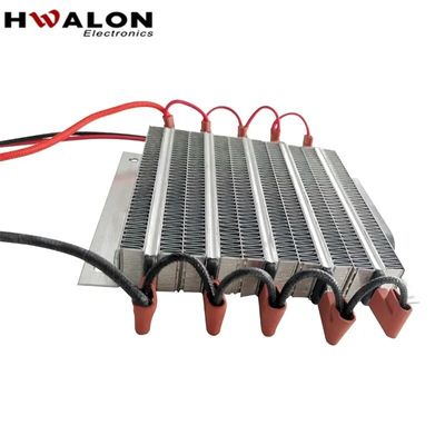 อุปกรณ์ทําความร้อนเซรามิก PTC 345v 1500w ที่กันหนาวสําหรับเครื่องเป่าอากาศร้อนในช่วงอุณหภูมิการทํางาน