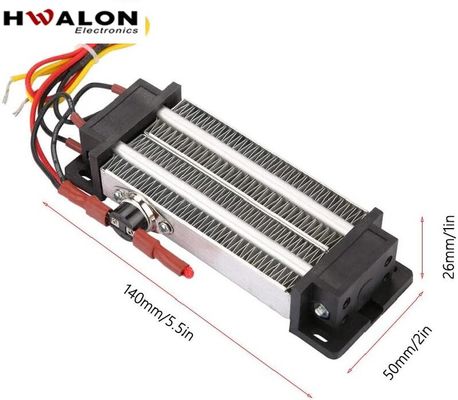 500W 110V อลูมิเนียม PTC เครื่องทําความร้อน เครื่องทําความร้อนอากาศเซรามิก อากาศที่มีความร้อนคงที่ เครื่องทําความร้อนอากาศที่เหมาะสําหรับเครื่องปรับอากาศ เครื่องเป่าสัตว์เลี้ยง เครื่องเป่าเสื้อผ้าและเครื่องปรับความชื้น