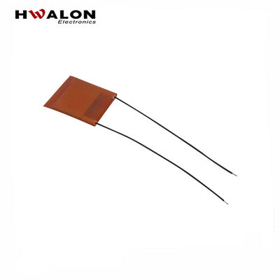 12V AC / DC 35 * 21 มม. เครื่องเป่าผม PTC องค์ประกอบความร้อนใช้ฟิล์ม Polyimide หลอด สำหรับปืนกาวร้อน