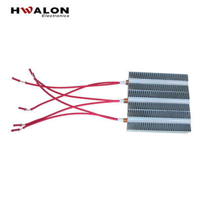 อุณหภูมิสูงไฟฟ้า Ptc 12v 100w เครื่องทำความร้อนเซรามิกองค์ประกอบ