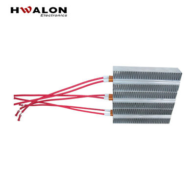 อุณหภูมิสูงไฟฟ้า Ptc 12v 100w เครื่องทำความร้อนเซรามิกองค์ประกอบ