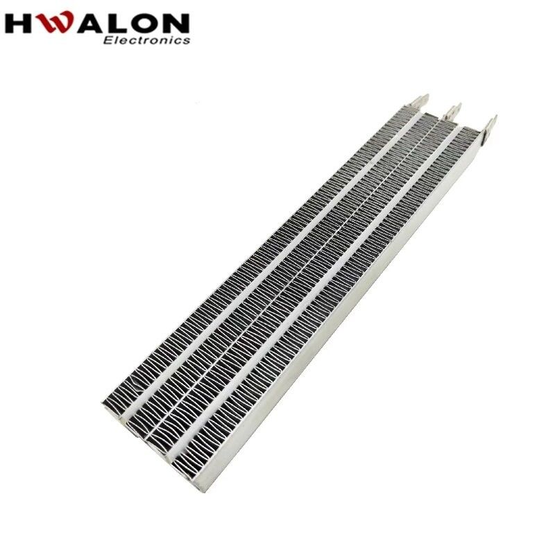 อุณหภูมิคงที่ แผ่นอลูมิเนียม Ptc เซรามิค อุปกรณ์ทําความร้อน 500-600w AC/DC 110-220v