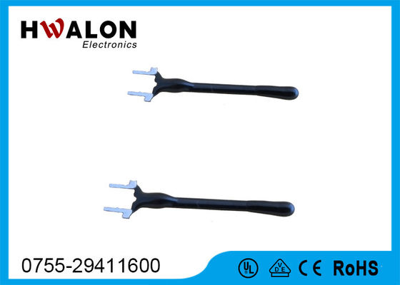 Black Epoxy Type 10k Ohm Thermistor Ntc 3435k สำหรับนมถั่วเหลือง Rohs